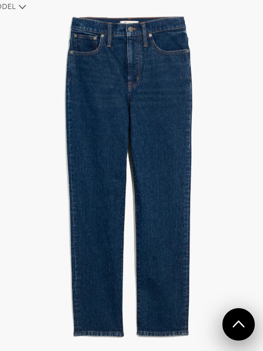 Madewell 💙💙 the perfect Vintage Jeans  High-Rise in Medium Blue Denim